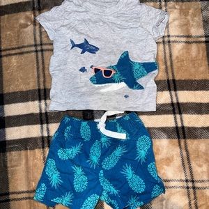 Cute baby boy outfit set.Perfect for warm days
